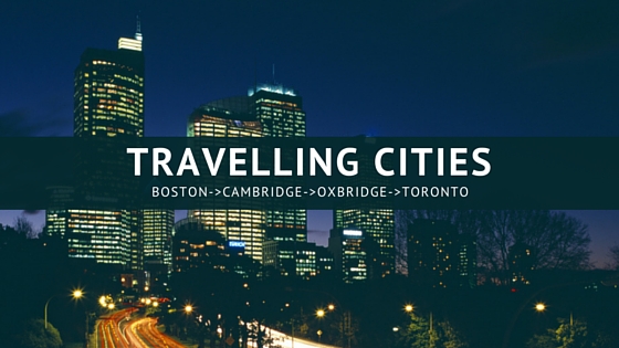 My Summer Updates : Boston->Cambridge->Uxbridge, Toronto